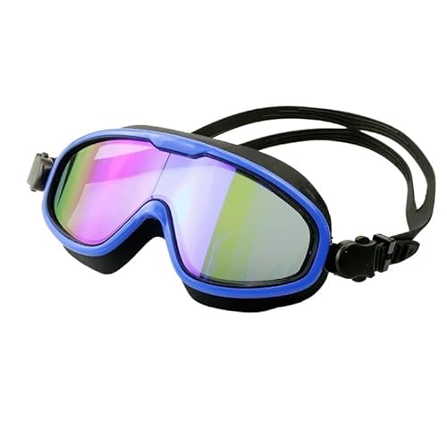[RTFJVXVZ] Silicone Plating Swimming Goggles Unisex Universal Waterproof Fog-proof Swim Glasses