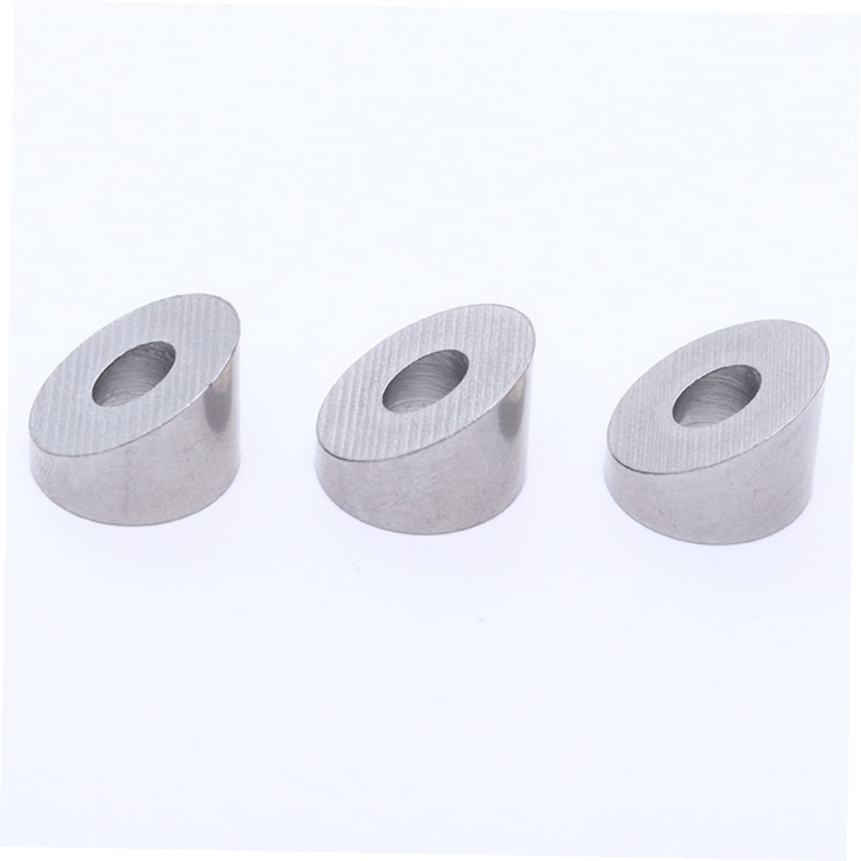 OUNONA 30pcs Stainless Steel Cable Railing Kit Washer Beveled Deck Spacers Wire Cable Rope