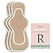 Hesta Organic Cotton Reusable Cloth Menstrual Pads (environment-friendly), Set of 3 (jumbo(overnight), Wing/Brown)