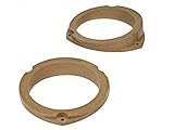 Lautsprecheradapterringe aus MDF; für 130 mm Lautsprecher; Inhalt 1 Paar