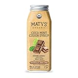 Maty’s USDA Organic CocoMint Cough Syrup + Immune Support – Soothing Relief Made with Tasty...