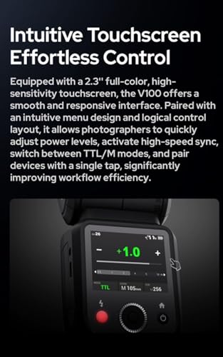 Image of GODOX V100 V100S Camera Flash for Sony Flash Speedlight