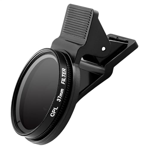 Clip-On Cellphone Filter - Clip-On Cpl Phone Camera Lens Filter, Ultra Thin Polarizing Lens Filter | Aluminum Solar Imaging Photo Lens, Smartphone Solar Imaging Photo Lens For Astronomy Enthusiasts