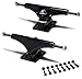 CCS Skateboard Trucks - 129mm, 139mm, 149mm Black/Raw (Black, 139mm (Fits 8.0"-8.5" Decks))