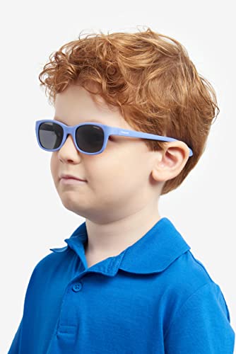 Polaroid Kids Pld K006/S 789 Lilac Sunglasses Kid Rubber, Rectangular, 44 - 6