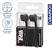 Curaprox Hydrosonic Brush Heads Black is White Carbon Duo – for Effective Plaque Removal & Whitening | Sonic Toothbrush Replacement Heads, 2-Pack | Swiss Made