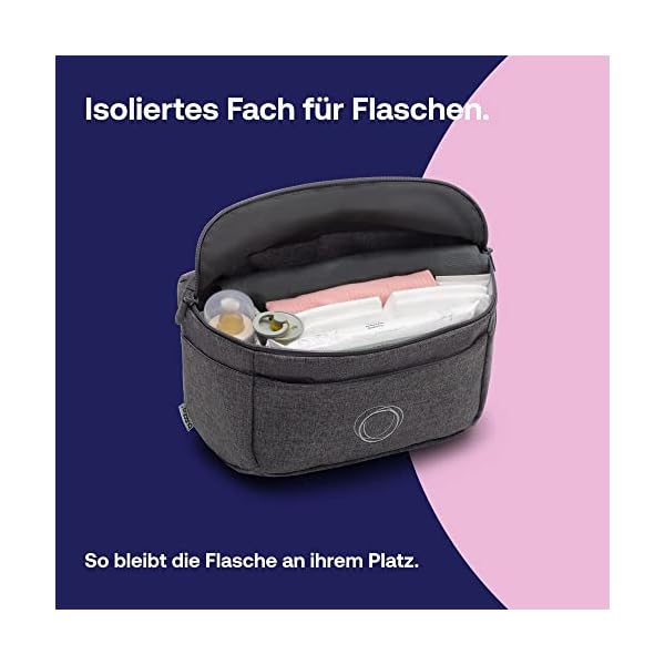 Bugaboo Kinderwagen Organizer-Tasche mit leicht zugänglichen Fächern. Praktisches Accessoire für alle Baby-Essentials in… – Bild 6