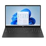 HP 15.6 inch Laptop PC, FHD Display, Intel Core i3-N305, 8 GB RAM, 512 GB SSD, Intel UHD Graphics, Wi-Fi 6, Windows 11 Home, Jet Black, 15-fd0120ca