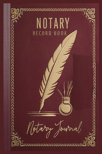 Notary Records Journal Small Pocket Size: two Entry per Page - Comprehensive Numbered Log for Official Record Keeping - Notarial Acts ... Events Log - Notary Log Book For 220 Records