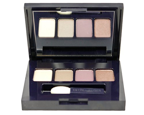 Estée Lauder Pure Color Eyeshadow 4 Color Palette (10-Ivory Slipper (Satin), 63-Tempting Mocha (Shimmer), 14-Provocative Plum (Matte), 07-Smokey Ember (Shimmer)).