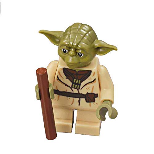 LEGO Star Wars Minifigure from Yoda's Hut - Yoda with Staff (75208)