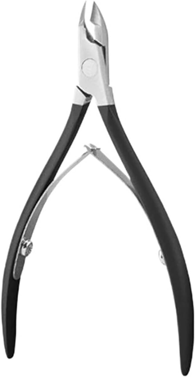 1PCS Nail Scissors Nail Cuticle Nipper Cutter Clipper Scissor Dead Skin Remover Trimming Manicure Nail Art Tools(E0001A-01-Black)