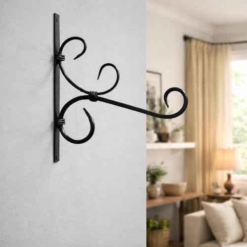 Image of Flower Hanging insence Burner | Dhuna Loban Burner Dhooni Dhoop Dhuni |Hanging Dhoop Batti Agardan Hanging Decor (Pack of 1) (Gold /Bracket)