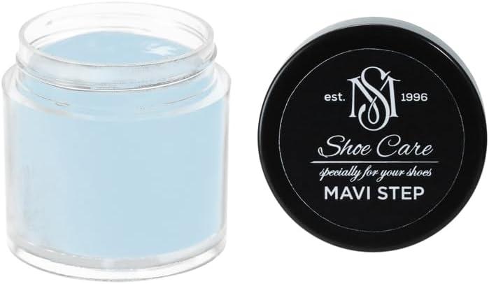 Universal Leather Dye - NCS S 1015-B Dusty Blue - High Coverage Leather Paint for Shoes, Bags, Canvas & Sneakers by MAVI STEP - 3.40 fl oz / 100 ml