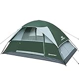 Bessport Camping Tent 2 Person Backpacking Tent Waterproof Lightweight Easy Setup Tent with Two...