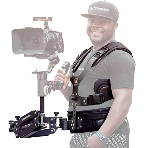 Df Digitalfoto Thanos Pro Video Camera Gimbal Support Vest Stabilizer System With Adapter Arm 5.5-26 Lbs Compatible With Zhiyun Crane 3S/Feiyutech Scorp Pro Gimbal #TOP8