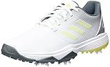 scarpe golf adidas tour 360 Ammortizzazione Lightstrike adidas ZG 21 JR, Scarpe da Golf, Bianco Giallo Blu, 37 1/3 EU