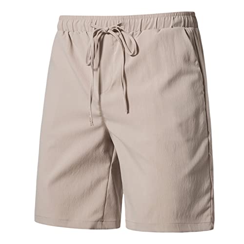 Pantalones Cortos Hombre Verano Casual Bermudas con Bolsillos Ligero Pantalon Corto Trabajo Moda Pantalón Corto Deporte Cómodo Ropa Deportiva Transpirables Shorts Deportivos Correr Running Playa 2025