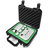 【Diseño Personalizado】La carcasa del maleta transporte dji mini 2 está hecha de plástico duro de alta resistencia y rellena internamente con una espuma eva personalizada cortada con precisión CNC. El acolchado de EVA tiene dos nuevos colores, vívido y llamativo verde hierba y naranja. El forro interior de colores brillantes, la ranura para tarjeta Micro SD es más fácil de ver. El revestimiento de espuma es fácil de limpiar y mantener.
