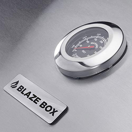 Blazebox Gas Bbq Grill 4 1 Side Burner Stainless Steel