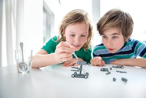 4M Toysmith, Green Science Salt Water Powered Robot Kit, STEAM Powered Kids, Beach Toy, For Boys & Girls 5+ - Thumbnail 6