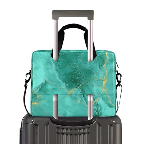 Bolso para Laptop de 15.6 pulgadas Color Verde Claro Dorado miniatura 4