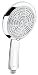 Produktbild Cornat Handbrause PREMIUM XL rund, chrom / 3 Strahlarten / Duschbrause / Brausekopf / Dusche / Badezimmer / TECBW3314