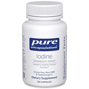 Pure Encapsulations Iodine – Supplement to Support The Thyroid & Help Maintain Healthy Cellular Metabolism – with Premium Potassium Iodide – 120 Capsules