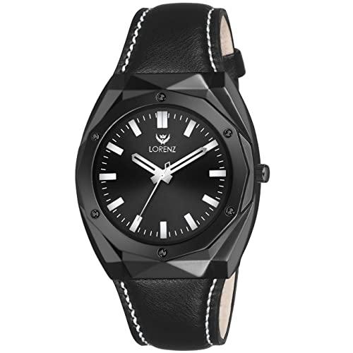 LORENZ Men’s Fashion Stainless Steel Case | Elite Collection Analog Watch for Men