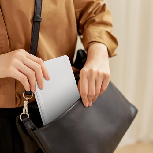 Image of Veout Foldable Bluetooth Keyboard, Ultra-Thin Portable Wireless Keyboard, Lightweight for Laptop, iPad, iPhone, Android, Windows, Mac