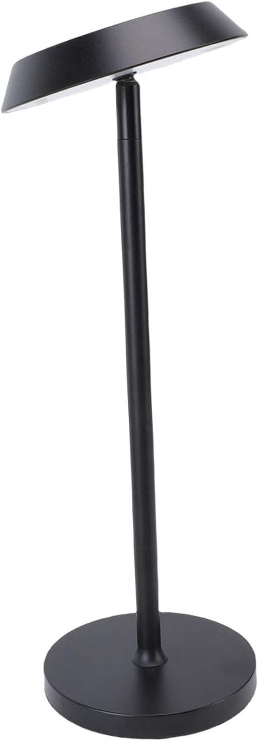 GOTOTOP LED Desk Lamp, Aluminum Portable Light with 2 Brightness Levels, USB Rechargeable 200lm for Bedroom and Camping