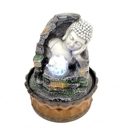 Fountain LED statue de Bouddha le cadeau d'affaires idéal pour bureau feng shui
