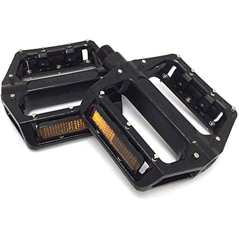 Wellgo B087U Fahrradpedale, flach, mit Plattform Cover