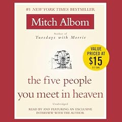 The Five People You Meet in Heaven Audiolibro Por Mitch Albom arte de portada