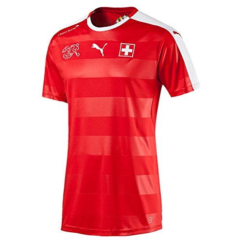 PUMA Maglia da Calcio da Uomo Suisse Home Replica