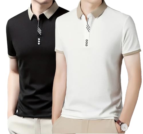 Image of Lymio Polo T Shirt for Men || T Shirt for Man || Collar T Shirt Style Men (Packs Also Available) (Polo-55-58)