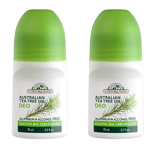 Desodorante Roll On Tea Tree Oil (Paquete de 2)