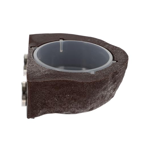 KESYOO Magnetic Reptile Feeder Versatile Water Container Practical for Pet Hydration