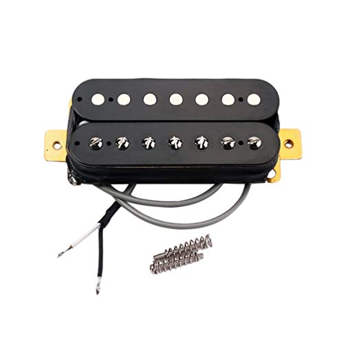 Healifty Guitar Pickups Humbucker Double Coil Pickup with Screws for 7 String Electric Guitar Replacement Accessories Parts (Black)