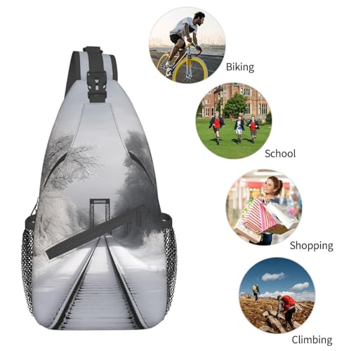 Bolso Sling para Hombre y Mujer Estilo Urbano miniatura 6