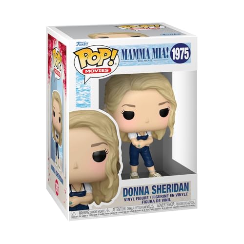 Funko Pop! Movies: Mamma MIA - Donna Sheridan - Figura de Vinilo Coleccionable - Idea de Regalo - Mercancía Oficial - Juguetes para niños y Adultos - Figura Modelo para coleccionistas y exhibición