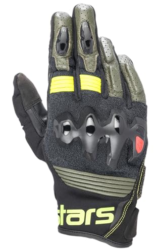 Gant de moto Halo LT Alpinestars pour explorer les chemins de terre en enduro et route de campagne