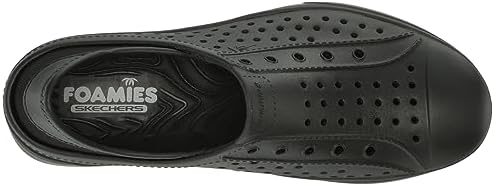 Skechers Women's Foamies Vista-Cali Dreaming Water Shoe, Black, 9 | Image 4