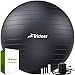 Trideer Exercise Ball (45-85cm) Extra Thick Yoga Ball Chair, Anti-Burst Heavy Duty Stability Ball Supports 2200lbs, Birthing Ball with Quick Pump (Office & Home & Gym)