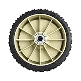 Heavy Duty Mower Wheels Lawn Mower Parts Front And Rear Mower Tires Manual Measurement Allowed Deviation Compatible With All Major Brands