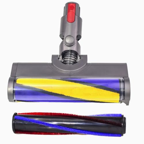 Dyson V6 V7 V8 V10 V11 V12 V15 �Ή� �ӂ�ӂ���w�N���[�i�[�w�b�h ? �\�t�g�u���V���[���[�R�A�ƃz�R���m�F����������d���t���A�u���V�A�^�b�`�����g�ALED���C�g�t���A����̃J�[�y�b�g�⌘�ؒ���̏��ɓK���Ă��܂� (�O���[����