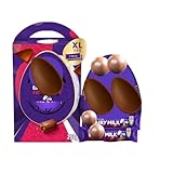 Cadburys Dairy Milk Fruit & Nut Special Gesture Chocolate Easter Egg with 2 Bars 273g- Chocolate Gift for Kids Easter Egg Hunt- Chocolate Easter Egg 2026