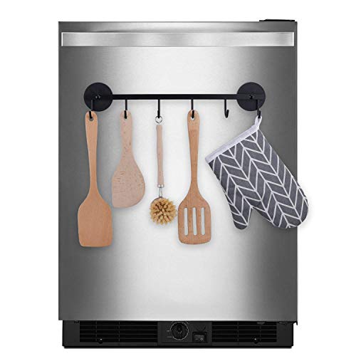 Levoshua 6 Hooks Magnetic Utensil Holder Untensil Rack Tool Hanger Organizer For Refrigerator thumb #7