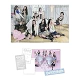 Release Date : 2025.10.21 Hearts2Hearts - 1st Mini Album [FOCUS] (Photobook B Ver.) Cover + CD-R + Photo Book + Sticker + Postcard + Folded Poster + Group Photo Card + Gift