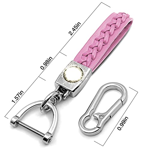 Creativity Suitable For Nissan Infiniti Keys. The Advanced Tpu Key Box Is Compatible With Maxima Qashqai Pathfinder Sylphy Qx60 Murano Fx50 Sunny 3/4 / 5 Buttons Key (Pink Key Case + Key Chain Set) #TOP5